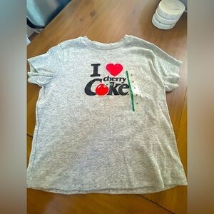 NWT I Love Cherry Coke Eyelet baby tee